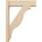 Ekena Millwork 6-in W x 22-in D x 30-in H Funston Block Rough Cedar Woodgrain TimberThane Outlooker, Primed Tan OUTUR060X22X30FST44RCPR - alternate 4
